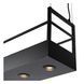 Подвесной светильник Lucide MIRAVELLE 6xGU10 Black, BLACK