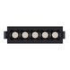 Світильник точковий врізний KLOODI KD-POINT 10X2 20W 3K BK, Чорний