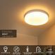 Потолочный светильник для ванной Lucide BISKIT &Oslash; 40 cm LED 1x36W 2700K IP44 Motion & Day/Night Sensor White, WHITE