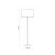 Торшер TK Lighting Deva, White