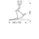 Стельовий світильник Oligo SIR CHARLES 41-923-10-06