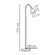 Торшер Nordlux Ray 1, Black
