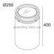 Уличный столбик Delta Light MONTUR R P 40 LED 232 742 83 B