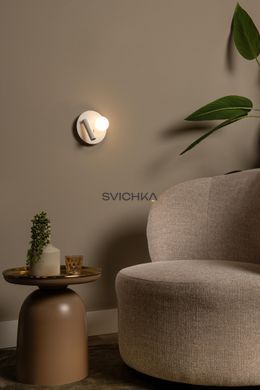 Бра Lucide MATIZ LED 3000K With USB charging point White, WHITE, Білий, Прозорий, Білий