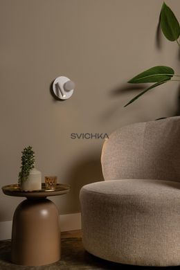 Бра Lucide MATIZ LED 3000K With USB charging point White, WHITE, Білий, Прозорий, Білий