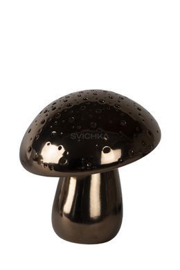Настольная лампа Lucide FUNGO 1xE14 Gun Metal