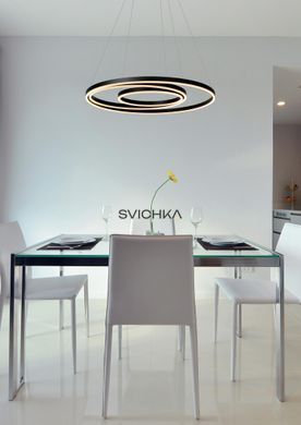 Подвесной светильник Lucide TRINITI &Oslash; 80 cm LED Dim. 3000K Black