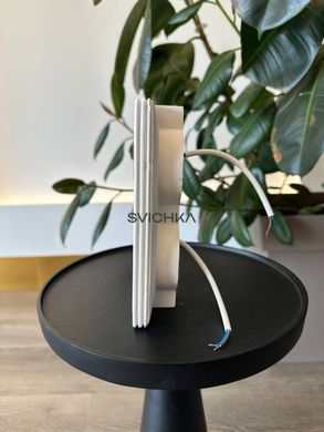 Врізний гіпсовий світильник Promin DOUBLE XS, White, Білий, Білий, Білий