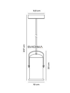 Підвісний світильник Nordlux Porter 9 Galvanized