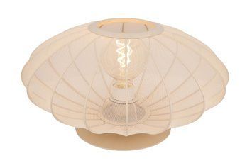 Настільна лампа Lucide CORINA &Oslash; 40 cm 1xE27 Cream, Cream, Кремовий, Кремовий, Кремовий