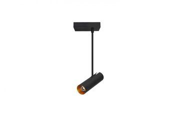 Світильник-спот AZzardo LENS Square AZ3515 black/gold, Чорний, Золотий, Чорний