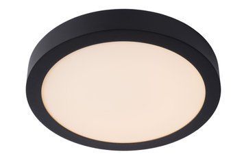 Стельовий світильник для ванної Lucide BRICE LED &Oslash; 30 cm LED Dim. 1x30W 3000K IP44 Black, BLACK