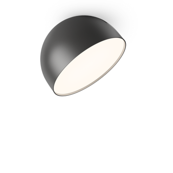 Настінно-стельовий світильник Vibia Plusminus solo 20см, Black