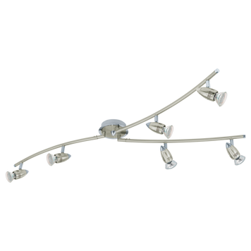 Спот Eglo MAGNUM-LED 92645, Нікель, Хром, Нікель, Хром