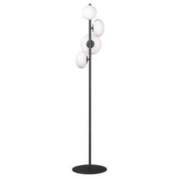 Торшер Zuma Line OMI, Black