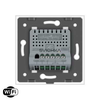 Умный сенсорный Wi-Fi проходной/перекрестный выключатель 1 сенсор Livolo