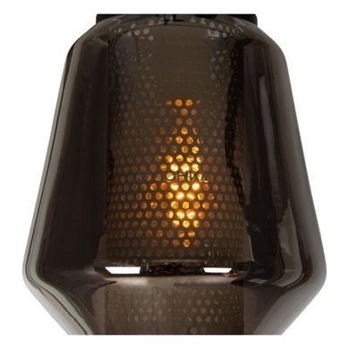 Подвесной светильник Lucide SISKA 1xE27 Smoke Grey