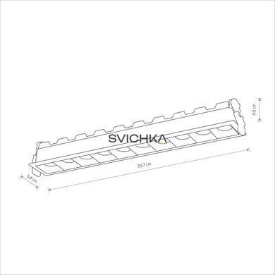 Врезной светильник Nowodvorski MIDI LED 40W 4000K Black
