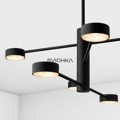 Люстра Imperium Light Antenna 6, Black