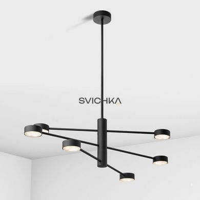 Люстра Imperium Light Antenna 6, Black