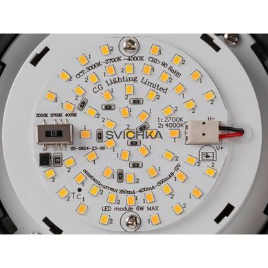 Настінно-стельовий світильник SLV CYFT DOME, Black