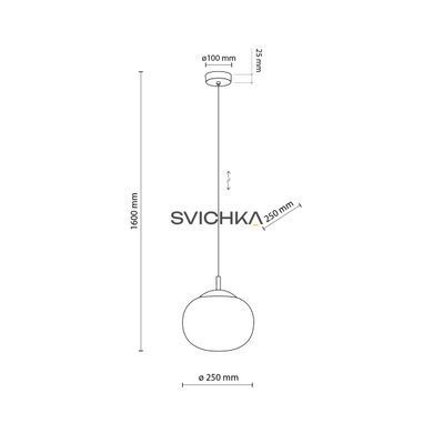 Підвісний світильник TK Lighting Vibe M, White
