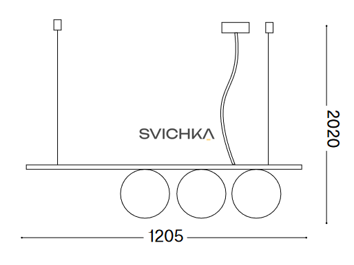 Подвесной светильник Ideal Lux Perline sp3