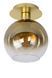 Потолочный светильник Lucide MARIUS 1xE27 Matt Gold / Brass, Matt Gold / Brass, Прозрачный