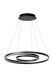 Подвесной светильник Lucide TRINITI &Oslash; 80 cm LED Dim. 3000K Black, BLACK, Черный, Черный