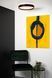 Стельовий світильник Lucide NURIA &Oslash; 30 cm LED Dim. 1x18W 2700K Black, BLACK