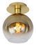 Потолочный светильник Lucide MARIUS 1xE27 Matt Gold / Brass, Matt Gold / Brass, Прозрачный