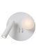 Бра Lucide MATIZ LED 3000K With USB charging point White, WHITE, Білий, Прозорий, Білий