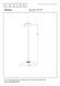 Підвісний світильник Lucide MENGA &Oslash; 40 cm LED Dim. 1x11W 2700K Smoke Grey, Smoke Grey, Димчатий, Димчатий