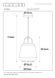 Подвесной светильник Lucide SISKA 1xE27 Smoke Grey, Smoke Grey