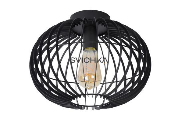 Потолочный светильник Lucide REDA &Oslash; 32 cm 1xE27 Black