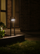 Столбик на солнечной батарее Nordlux Saulio Solar, Black
