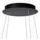 Подвесной светильник Lucide TRINITI &Oslash; 80 cm LED Dim. 3000K Black, BLACK, Черный, Черный