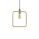 Підвіс (люстра) Ideal Lux ABC SP1 SQUARE, латунь, Латунь, Латунь, Латунь