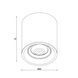 Светильник точечный KLOODI KD-EYE65 5W 4K BK, Черный