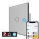 Умный сенсорный проходной/перекрестный ZigBee выключатель 1 сенсор Livolo