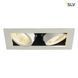 Світильник SLV KADUX 2 LED SET, 115711, Білий, Білий, Чорний, Білий, Чорний