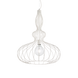 Підвіс (люстра) Ideal Lux CLARISSA SP1, Белый;Медь, Білий, Мідь, Білий, Білий