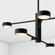 Люстра Imperium Light Antenna 6, Black, Черный, Черный, Черный