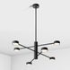 Люстра Imperium Light Antenna 6, Black, Черный, Черный, Черный