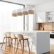 Підвісний світильник TK-Lighting LINOBIANCO 4, White/Beige, Білий; Бежевий, Білий, Бежевий, Білий