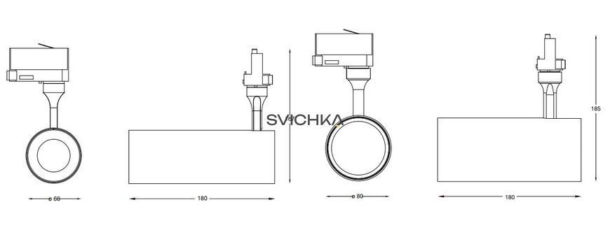 Ideal Lux SMILE 15W CRI80 50&deg; 3000K - WHITE 189932