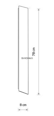 Накладной светильник Nowodvorski Comma S