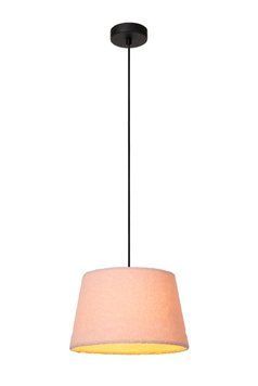 Підвісний світильник Lucide WOOLLY &Oslash; 28 cm 1xE27 Pink, Pink