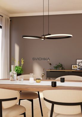 Підвісний світильник Eglo SERPINS, Black