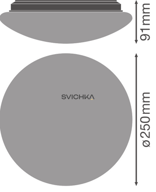 Настінно-стельовий світильник Ledvance SF Circular LED 250 13W/4000K, White
